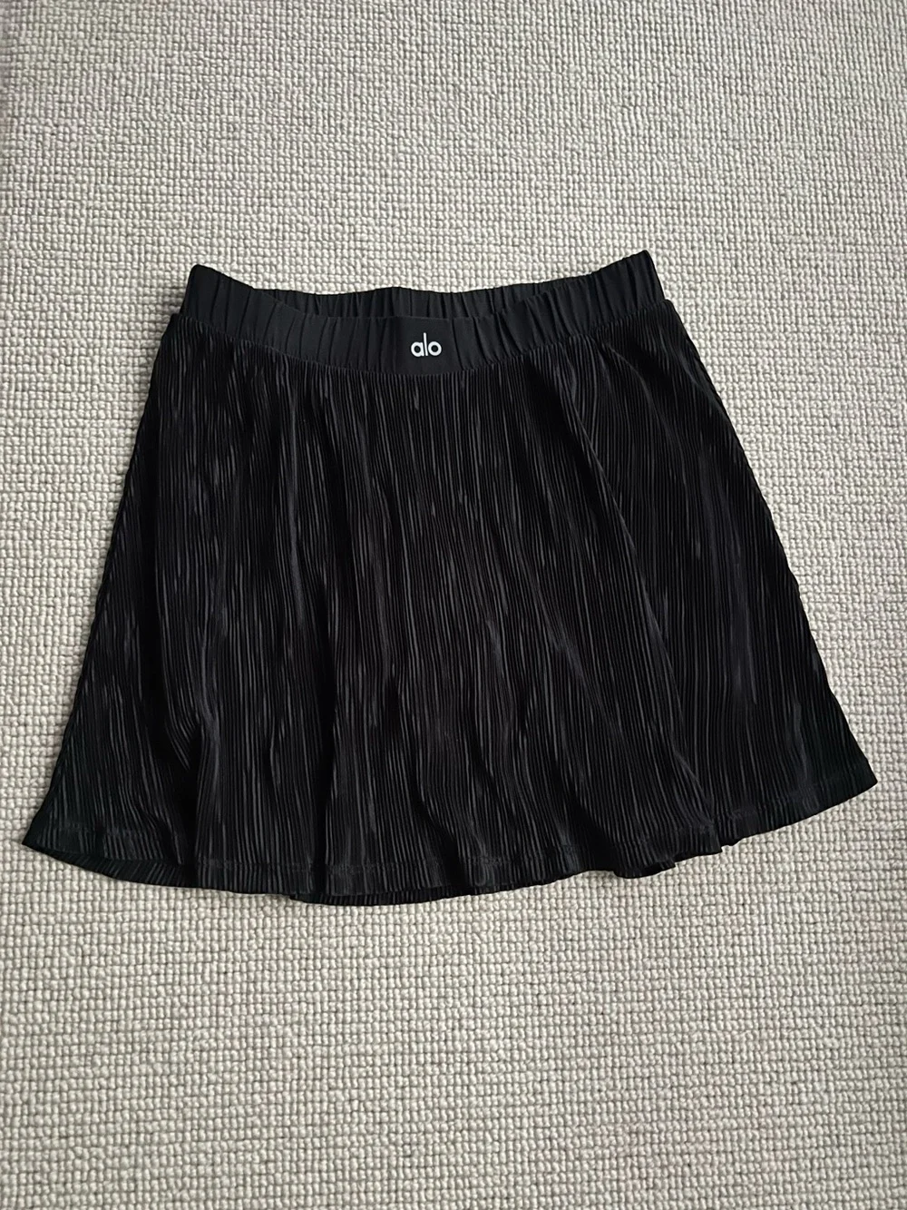 ALO yoga micro plisse tennis skirt